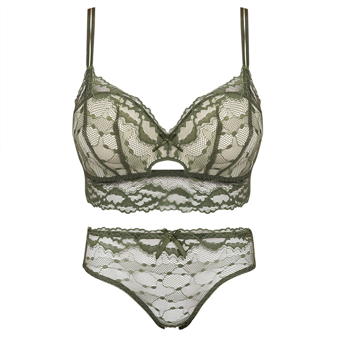 蕾絲胃部修飾無鋼圈調整型收副乳上托內衣