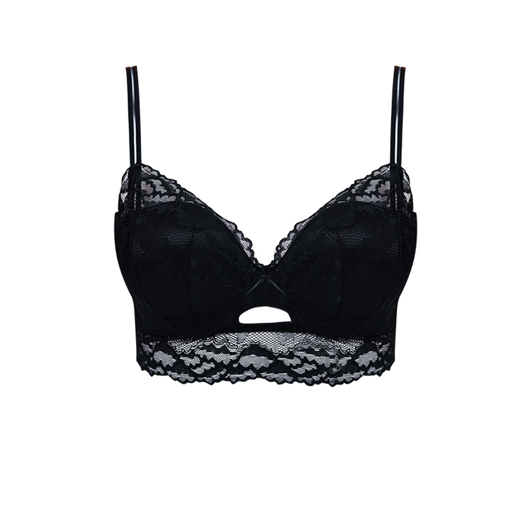 蕾絲胃部修飾無鋼圈調整型收副乳上托內衣