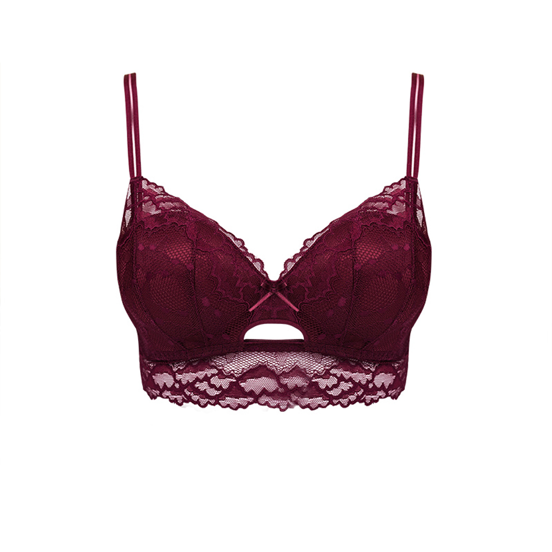 蕾絲胃部修飾無鋼圈調整型收副乳上托內衣