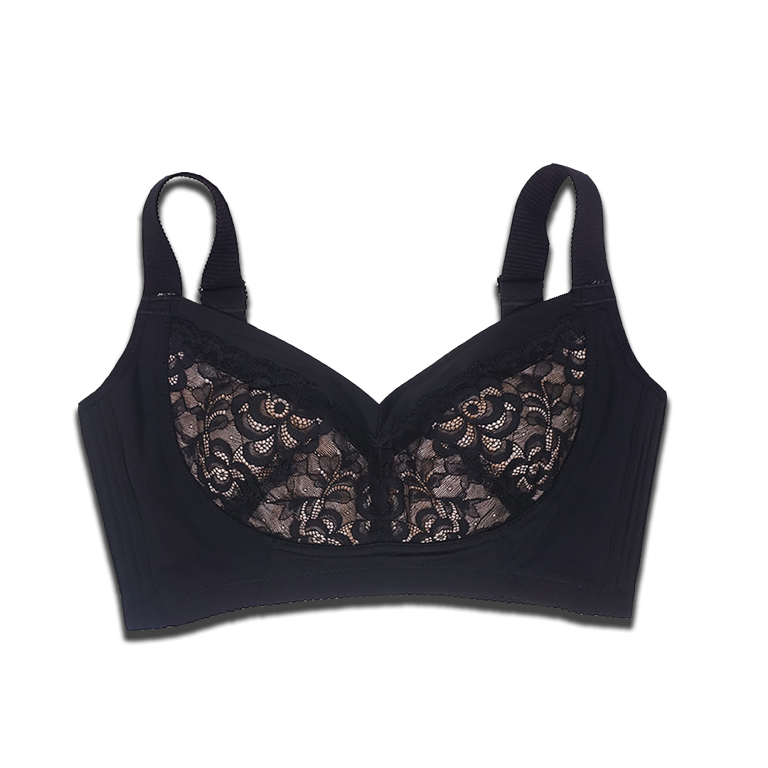 薄款一片設計無鋼圈調整型收副乳內衣