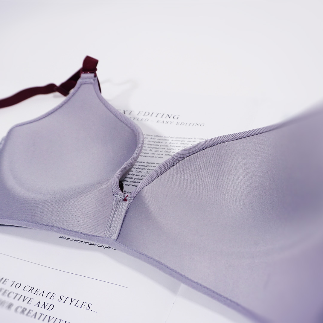 唯美蝴蝶結聚攏上托無鋼圈無痕少女內衣