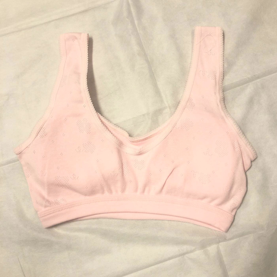 可愛蝴蝶結純棉發育少女內衣