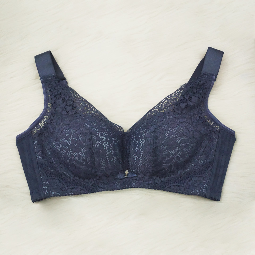 無鋼圈集中調整型聚攏上托性感蕾絲內衣(8-833)