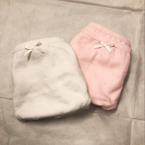 純棉可愛蝴蝶結少女三角褲