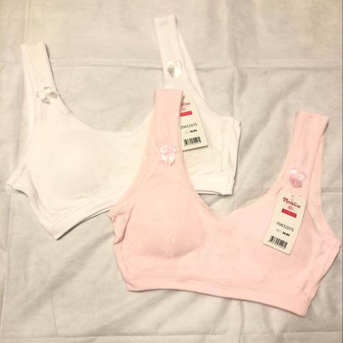 可愛蝴蝶結純棉發育少女內衣