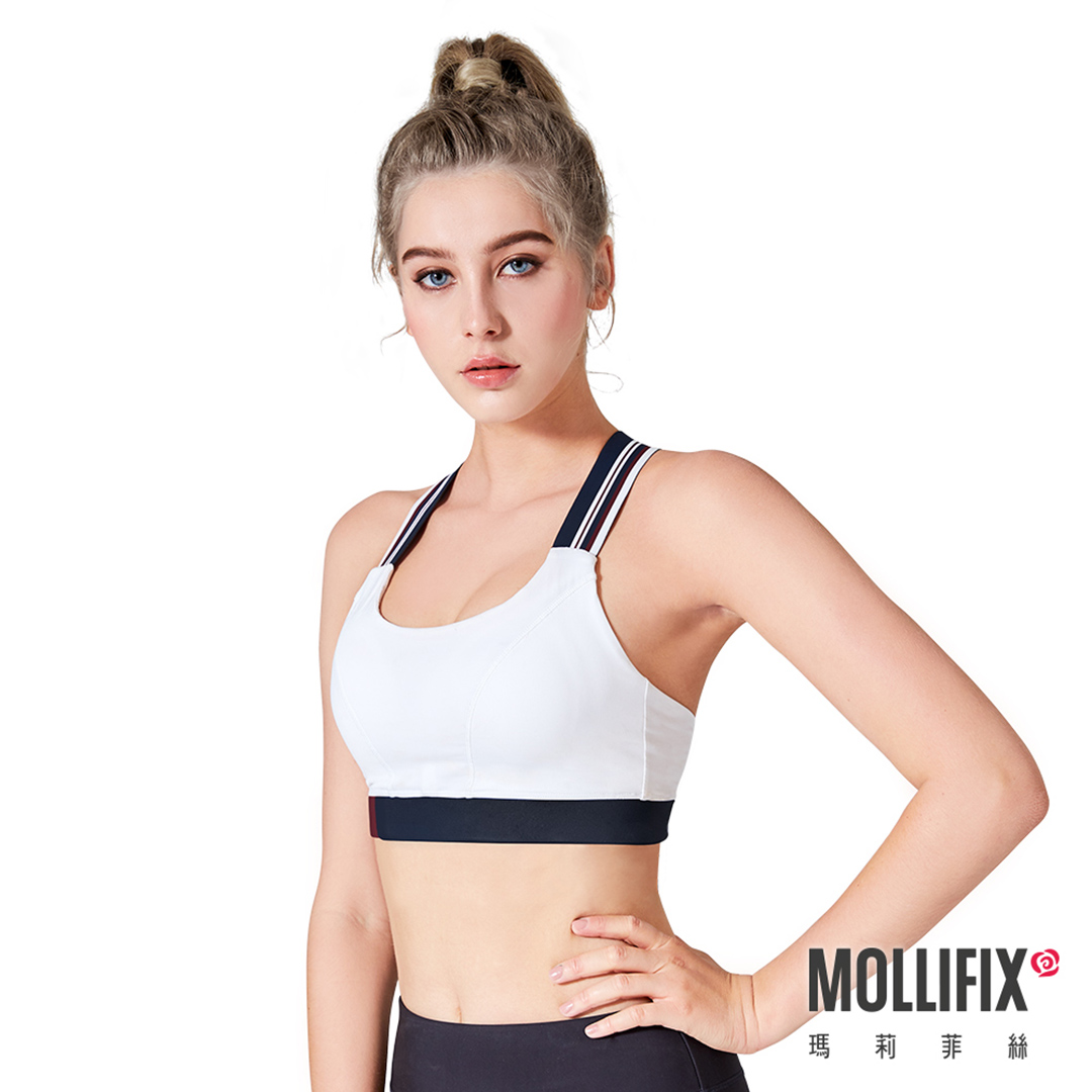 Mollifix MoveFree 學院風Y背運動BRA