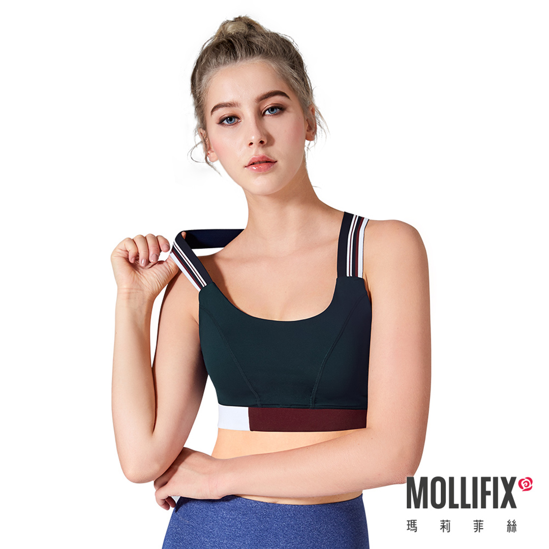 Mollifix MoveFree 學院風Y背運動BRA