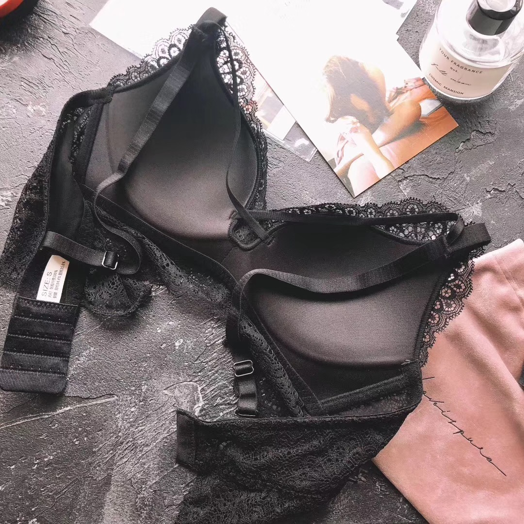 前交叉胃部美修性感無鋼圈內衣