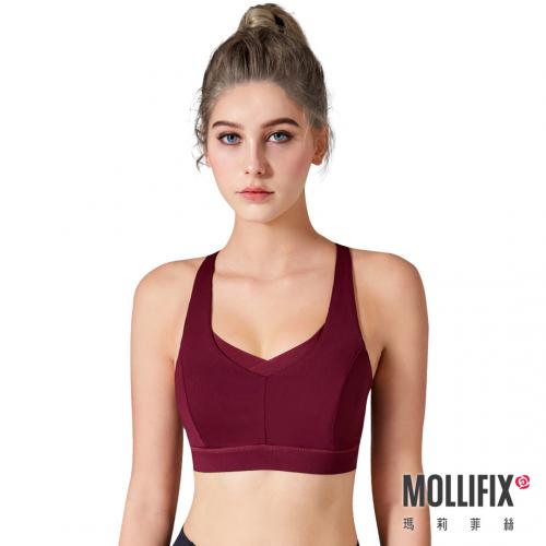 Mollifix MoveFree Coordinated Rhythmic Movement BRA (burgundy)