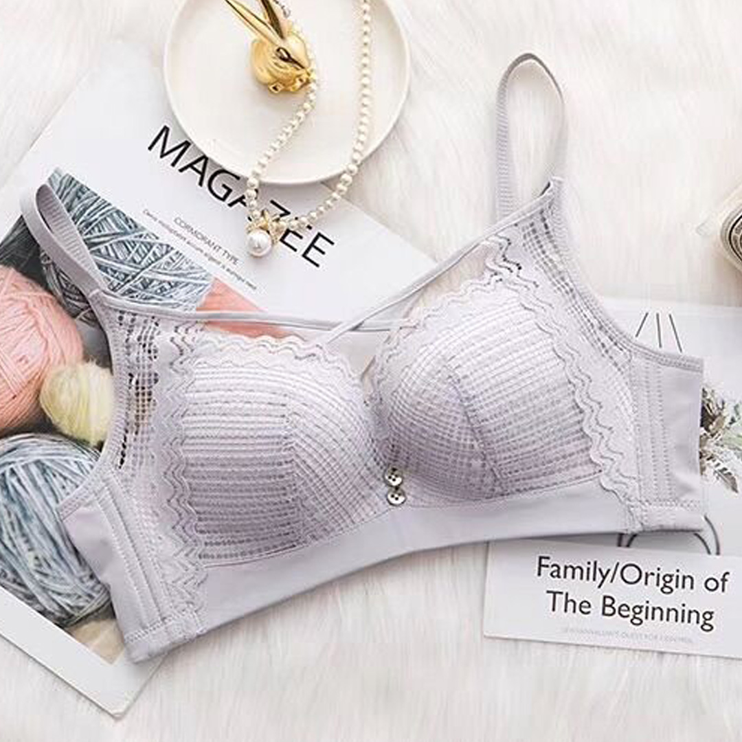 輕柔透氣嬰兒棉托胸聚攏無痕內衣