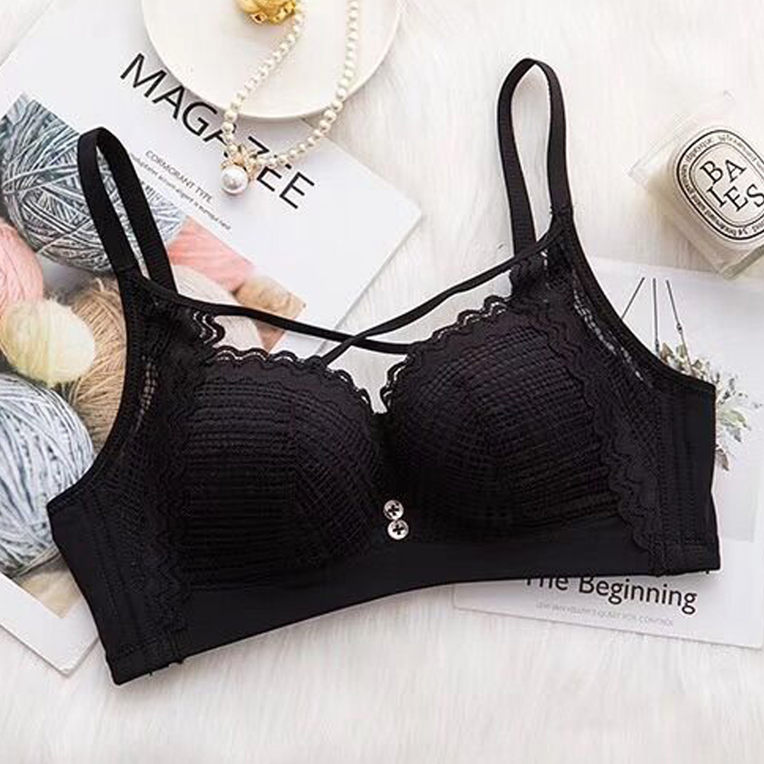 輕柔透氣嬰兒棉托胸聚攏無痕內衣