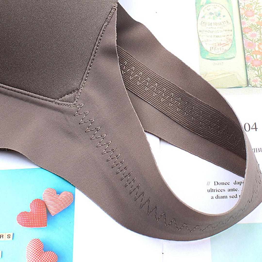 新款寬肩帶聚攏背心式前扣美背內衣 EN