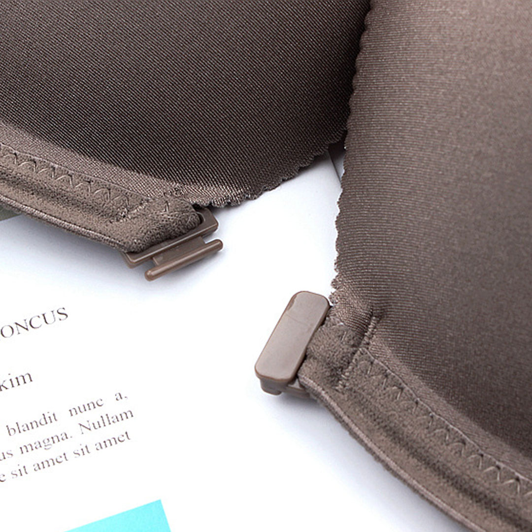 新款寬肩帶聚攏背心式前扣美背內衣 EN