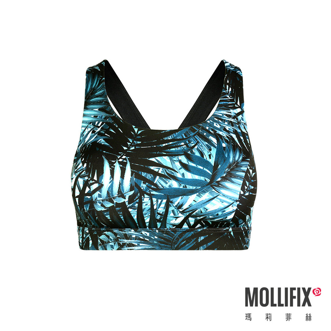 【Mollifix】弧線美背運動內衣