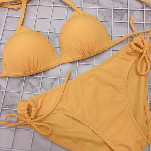 Make You Love Macaron Bikini Chest Swimsuit - Made in Taiwan