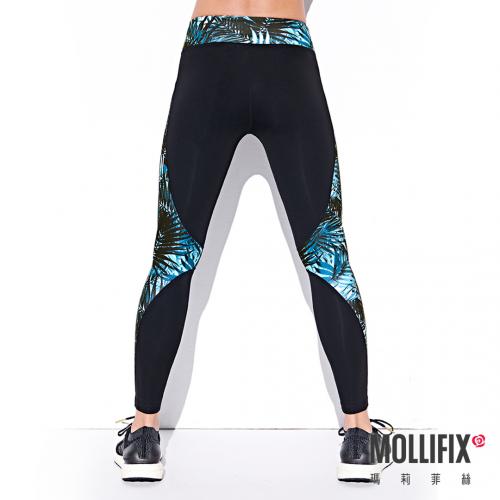 Mollifix Flow Splicing Plastic Pants