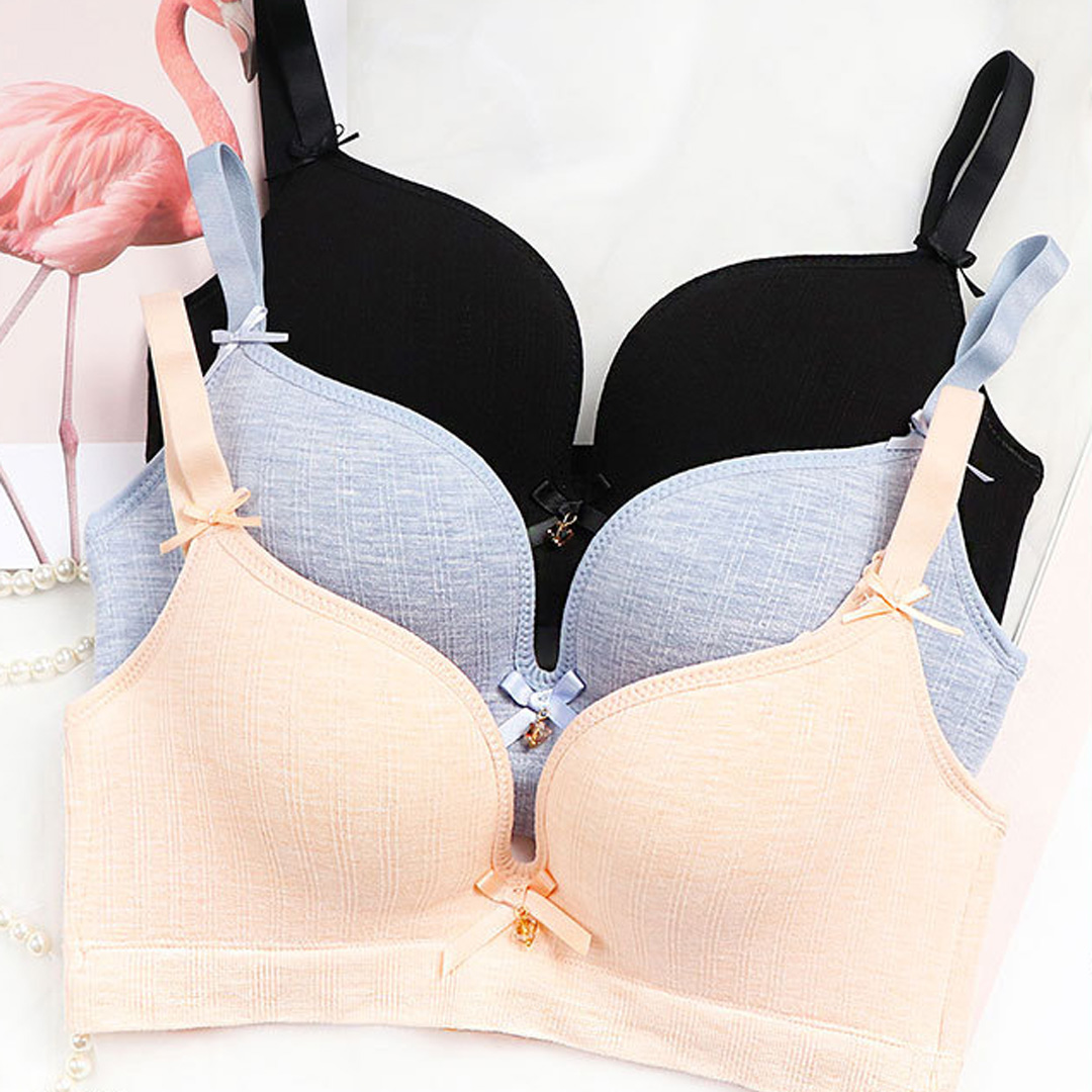 日韓新款少女無縫吸汗柔軟高彈力無痕內衣