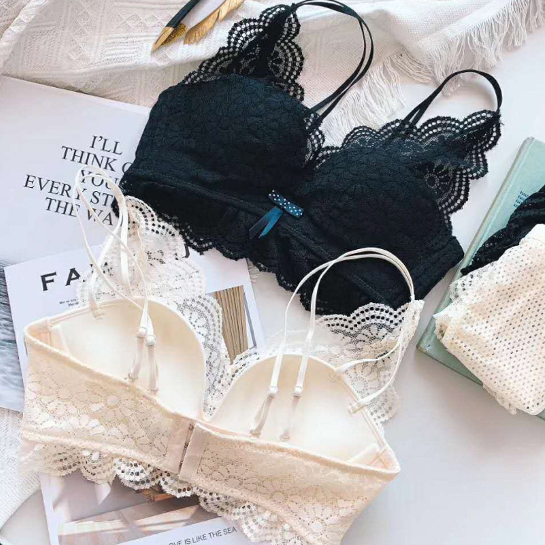 無痕無鋼圈調整型聚攏防下垂性感交叉美背内衣