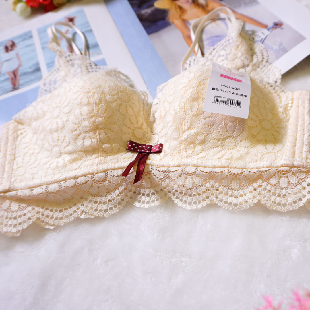 無痕無鋼圈調整型聚攏防下垂性感交叉美背内衣