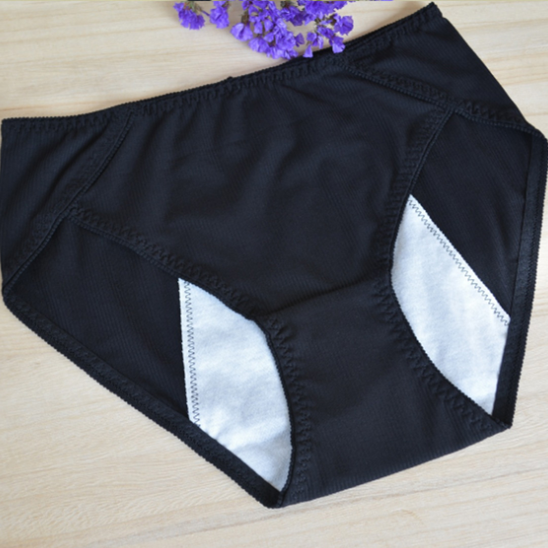 高彈力舒適柔軟防水表層防側漏生理內褲