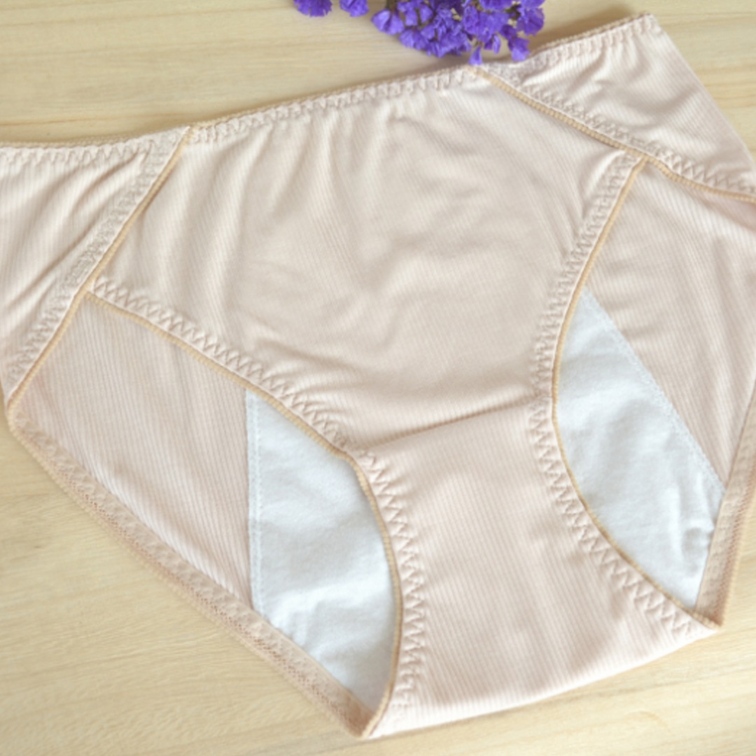 高彈力舒適柔軟防水表層防側漏生理內褲
