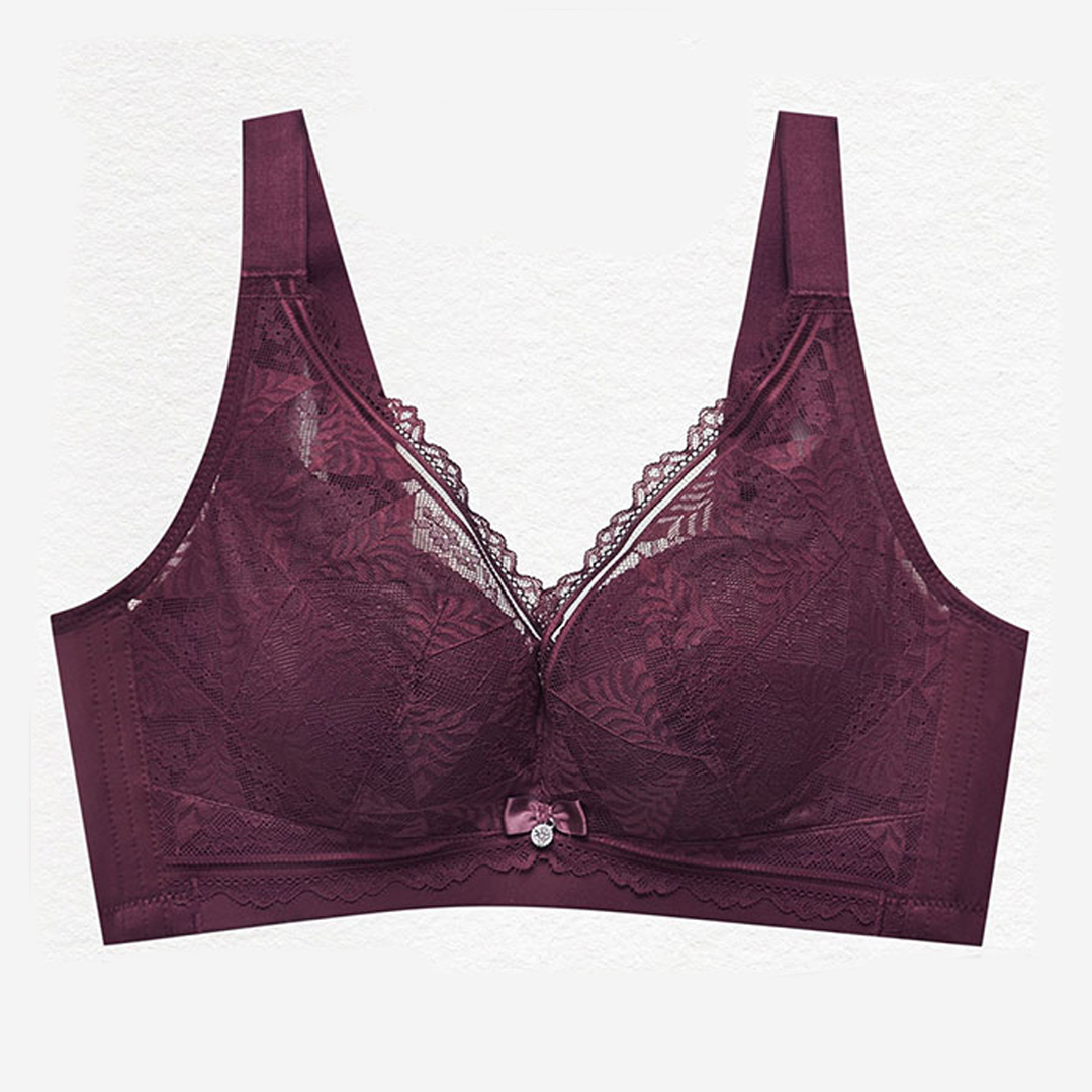 女人的摯愛，無鋼圈薄C杯設計舒適聚攏無磁無痕內衣