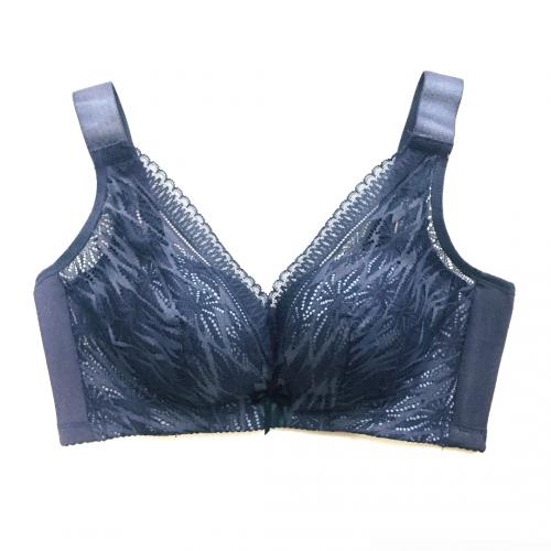 薄款C杯寬肩帶大胸顯小全罩杯調整型聚攏側收無鋼圈內衣