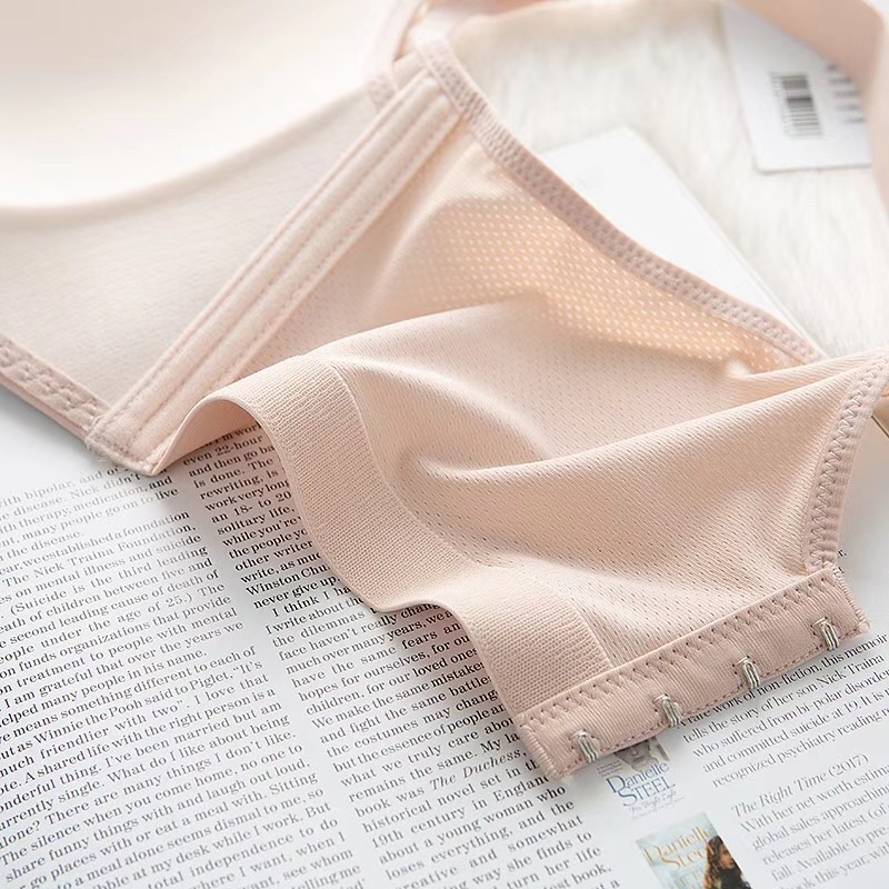 透氣超薄杯，柔軟大碼調整型聚攏側收無鋼圈內衣（智慧杯C-G能穿著）