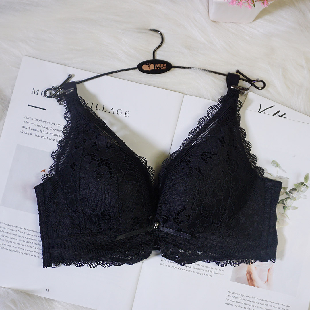 法式無鋼圈AB專屬立體乳膠透氣孔無鋼圈承托收副內衣