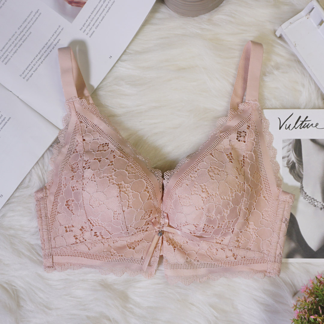 法式無鋼圈AB專屬立體乳膠透氣孔無鋼圈承托收副內衣