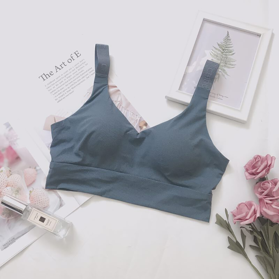 前後深V款設計無縫一體式編織內衣