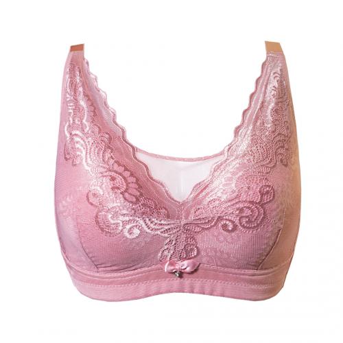 Pure natural silk bra cups all-in-one without steel underwire underwear