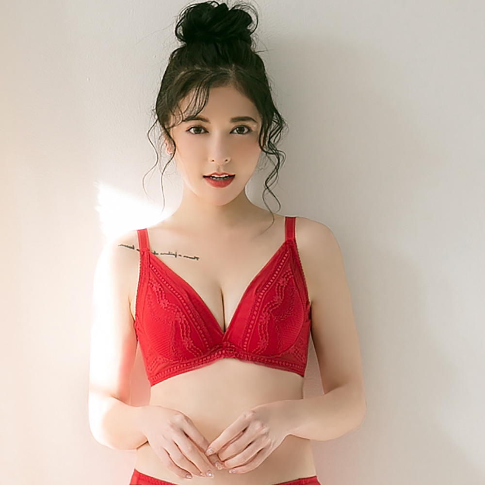 深V溝集中調整型內衣-健康軟鋼圈