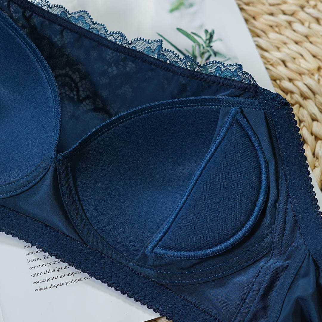 【推推胸小平口出外無憂】精靈小可愛蕾絲款-平口內衣