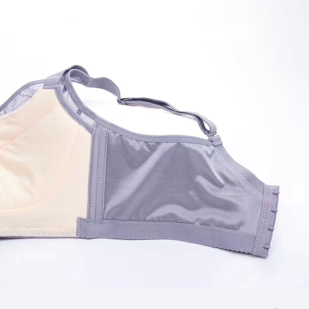 舒適羽絨棉薄款B杯調整型收副乳防外擴無鋼圈內衣（NZ8908）