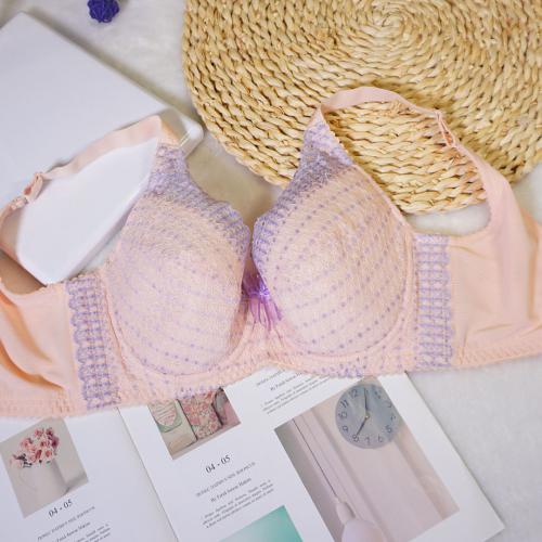 High-performance adjustable bra with large cup size steel band  - Wire