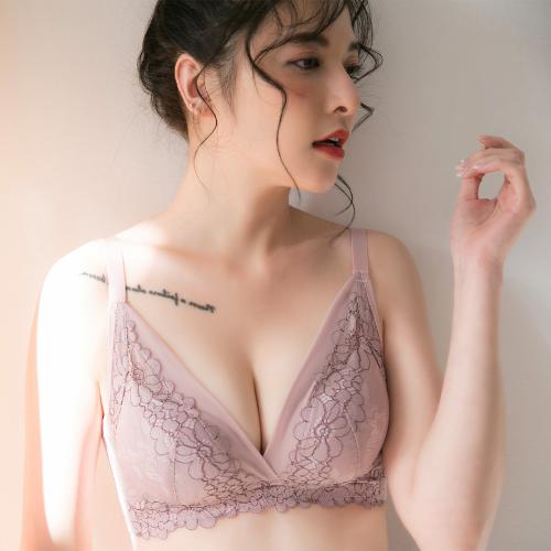【Easy to Put On Without Boning】MIT Comfortable and Pressure-Free French Style Sexy Close-Fitting Boning-Free Underwear