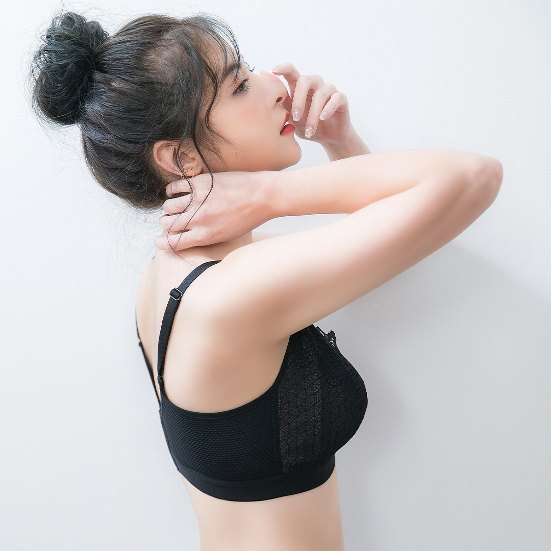 【無鋼圈輕鬆穿】B-G性感包覆減壓內衣