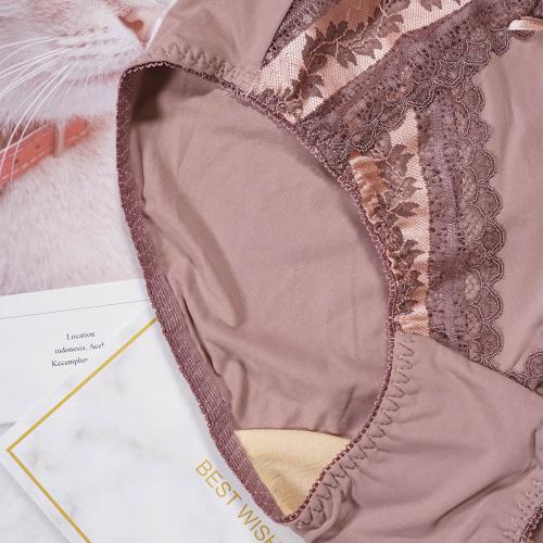 Melted chocolate moisture wicking health underwear matching underwear