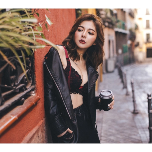 【台灣專利十字脊心不移位】撞色新潮流調整型內衣 32-42 B、C、D、E、F、G杯