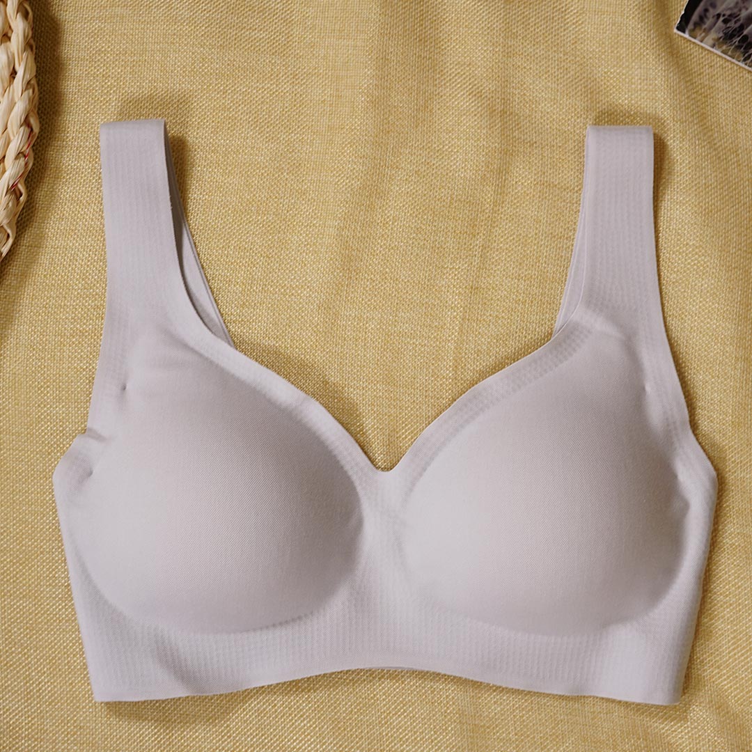 莫代爾日式可拆卸呼吸棉墊無痕運動睡眠背心內衣