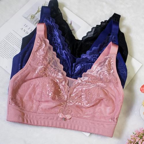 Pure natural silk bra cups all-in-one without steel underwire underwear