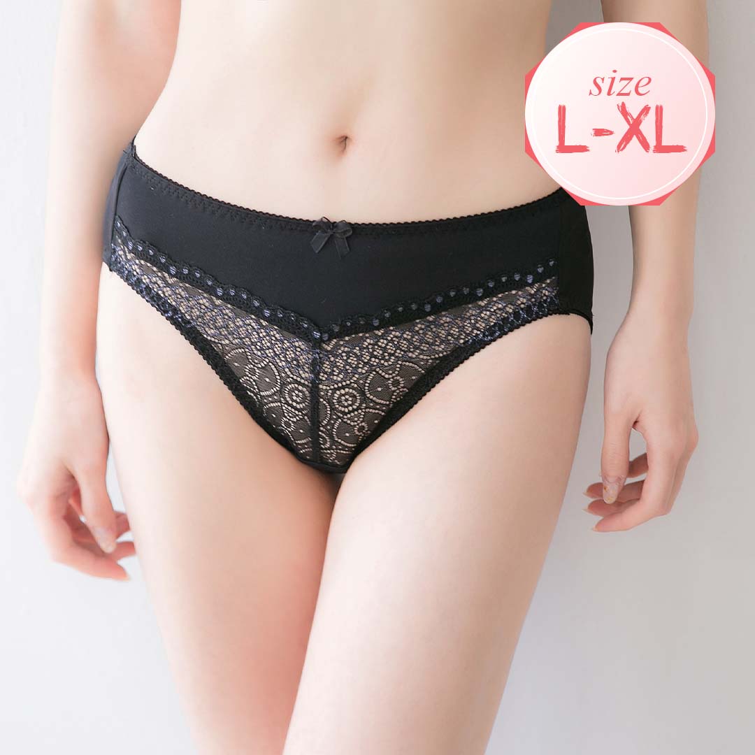 【C-F大罩杯】法式貴族機能調整內衣 配套內褲