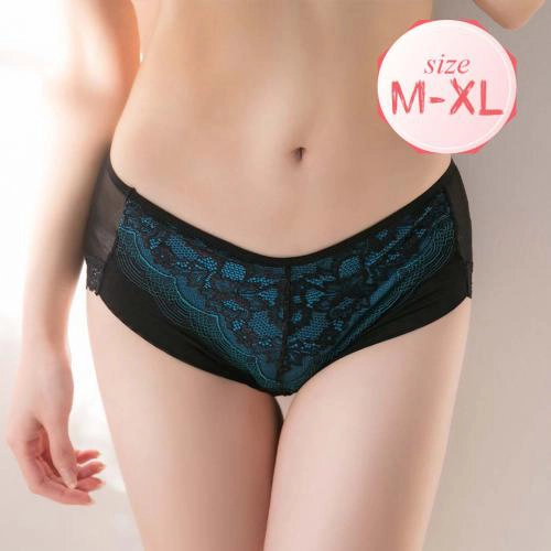 Lace trendy series, cool and deep V-lift three-dimensional underwear B-E CUP matching underwear