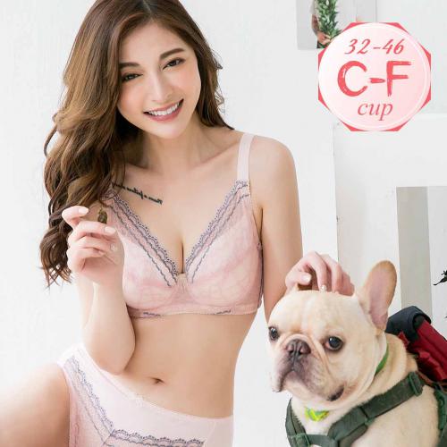 【C-F大尺碼】全罩包覆涼感機能內衣 六色款