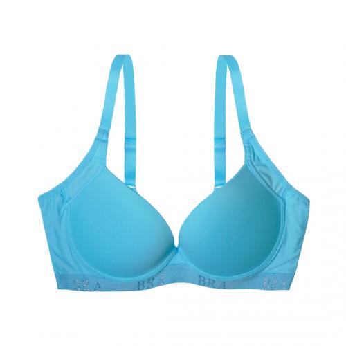 Fashionable and dynamic smooth-textured T-shirt Bra