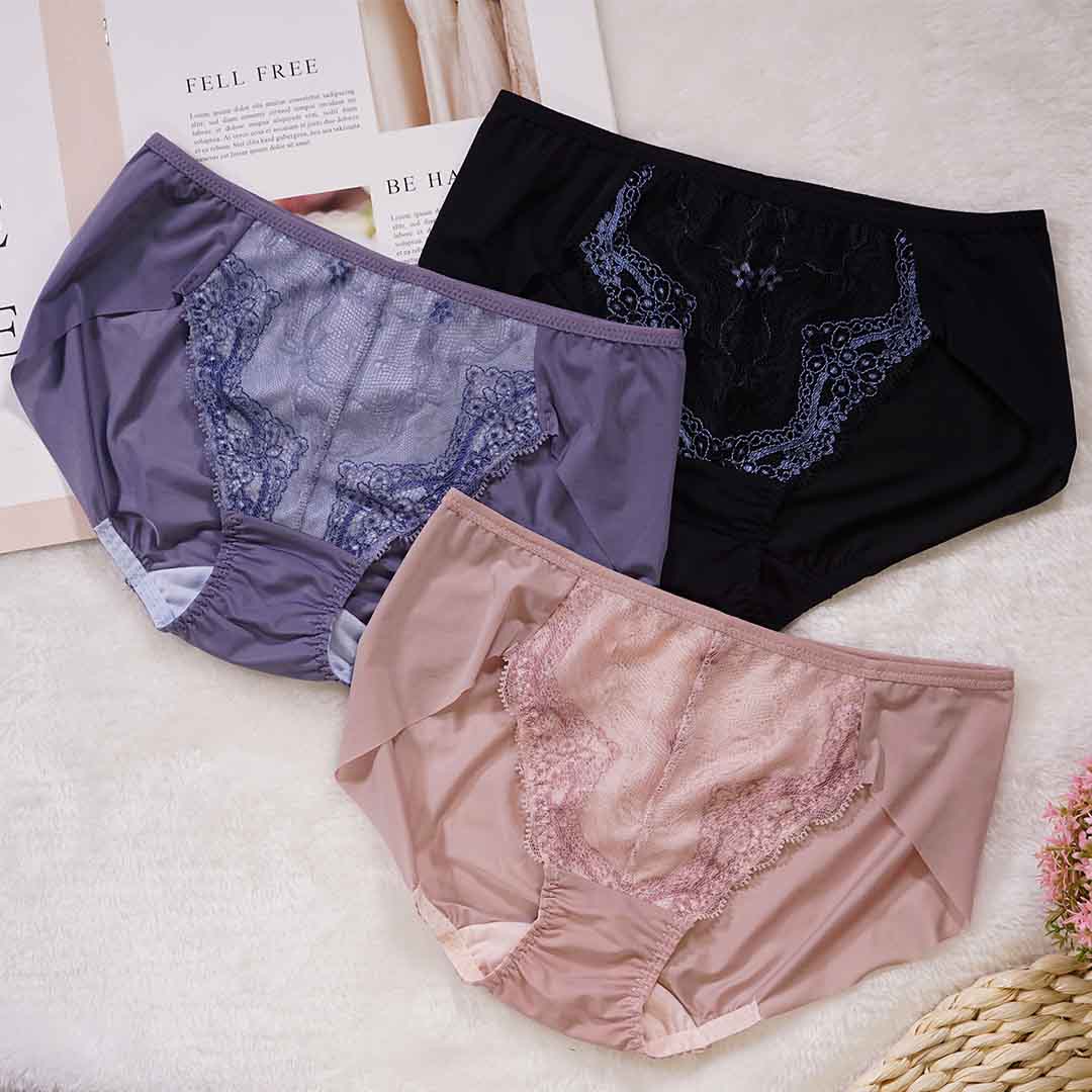花語系列，蕾絲高機能內衣 配套內褲