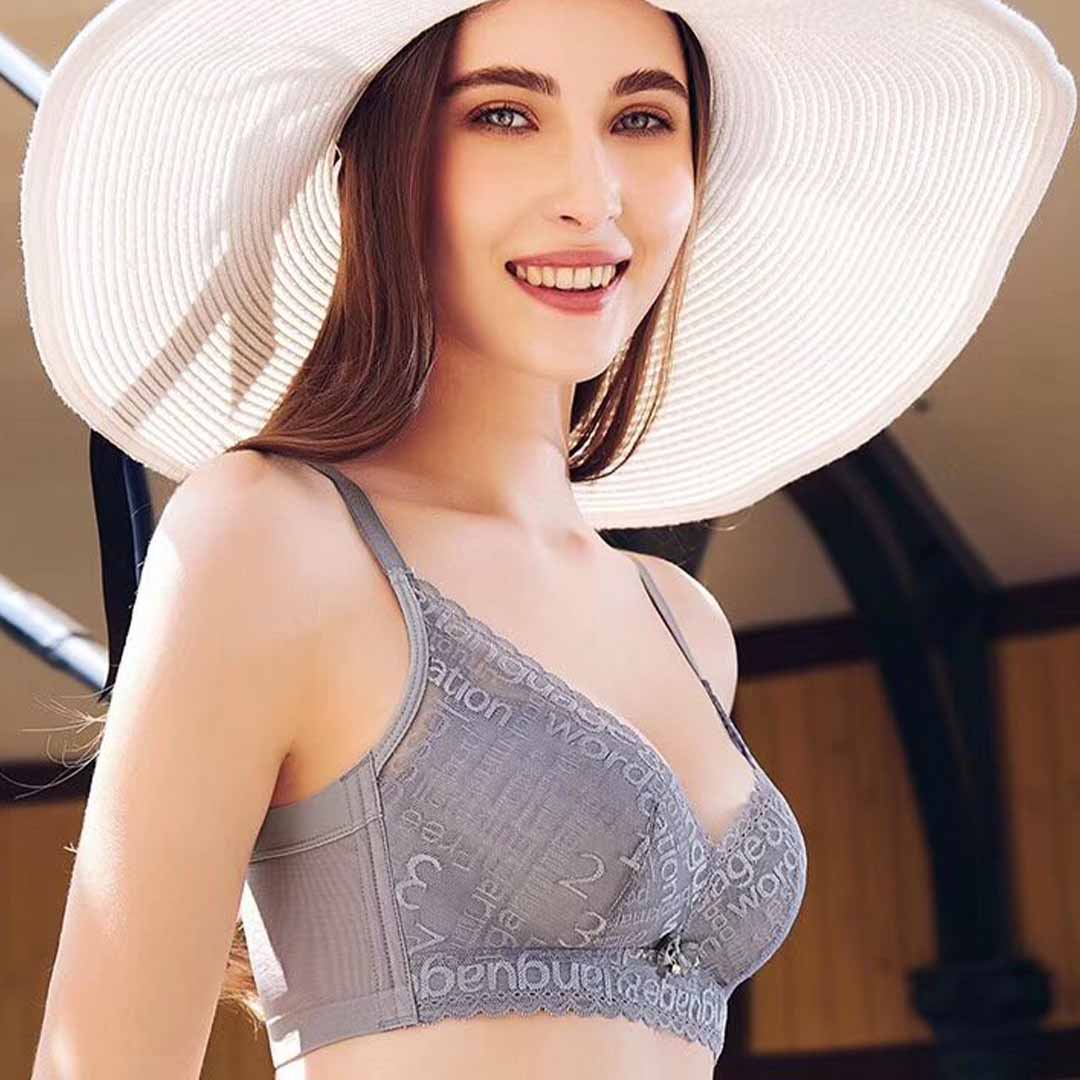 AB薄杯、天然海藻材質集中健康透氣無鋼圈內衣