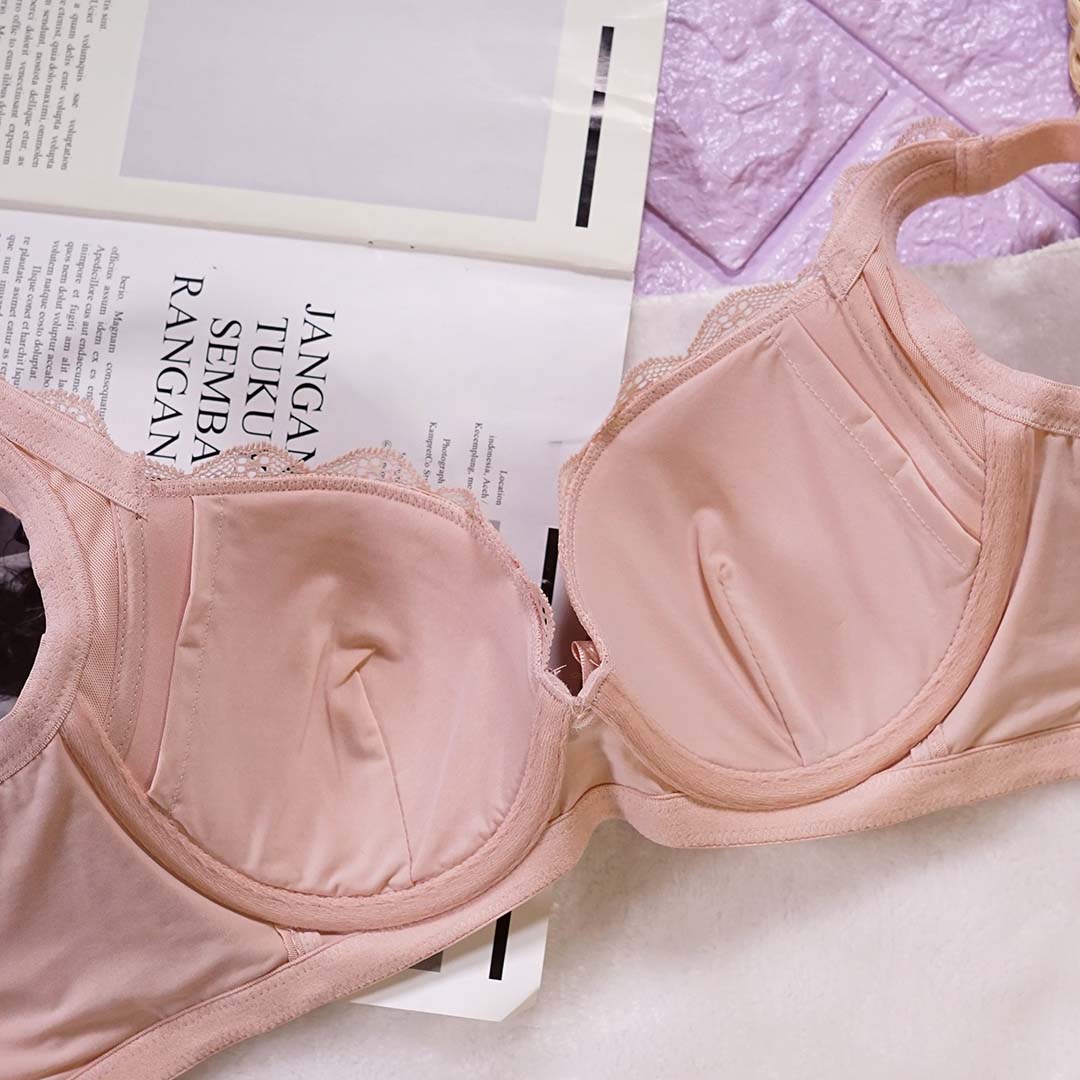 蕾絲誘惑光面機能內衣-加高修背