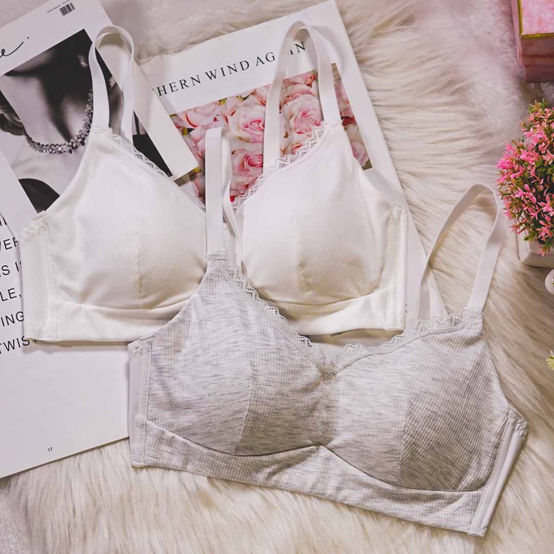 全棉吊帶款無鋼圈內衣-透氣罩杯型-2-6301